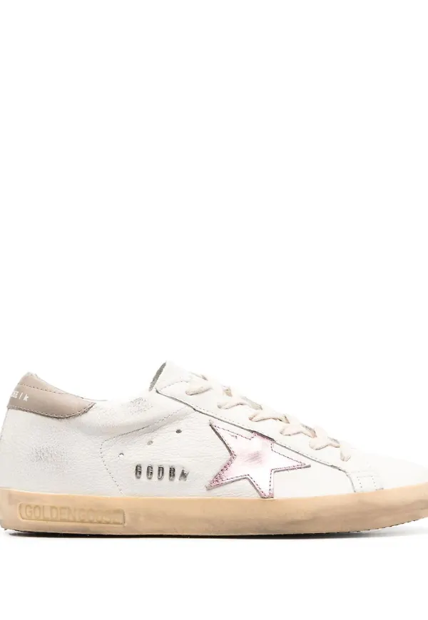 Golden Goose Superstar låga sneakers - Vit