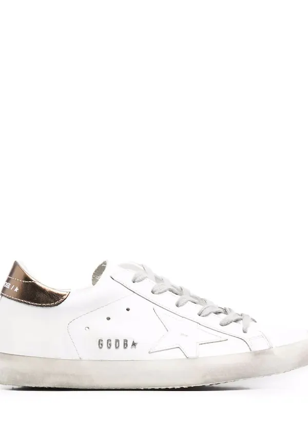 Golden Goose Superstar låga sneakers - Vit