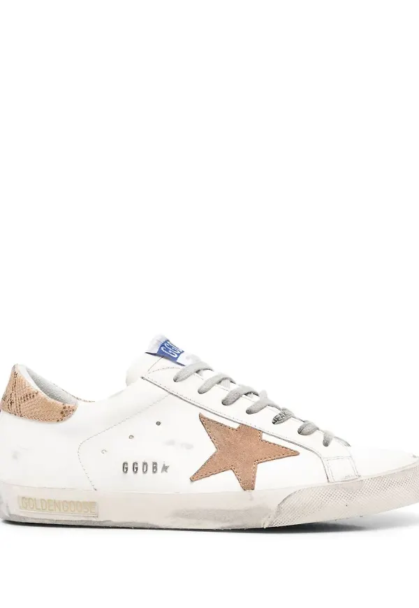Golden Goose Superstar låga sneakers - Vit