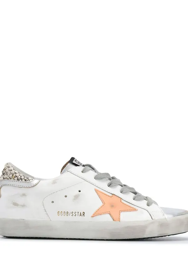 Golden Goose Superstar låga sneakers - Vit