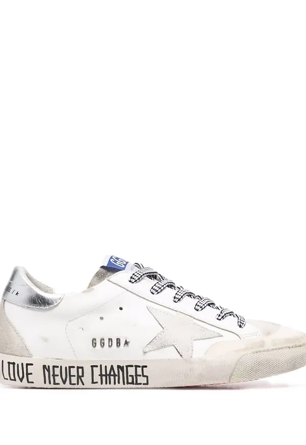 Golden Goose Superstar låga sneakers - Vit
