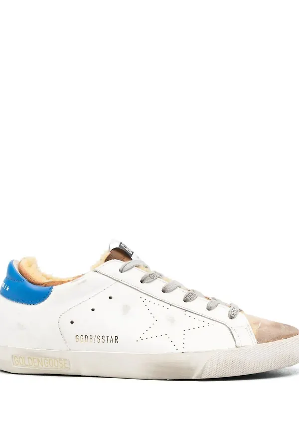 Golden Goose Superstar låga sneakers - Vit