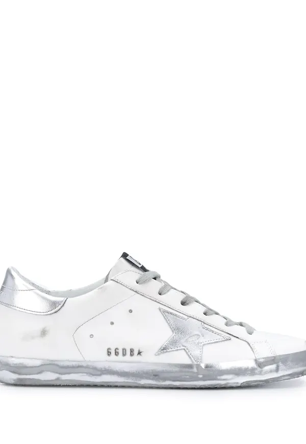 Golden Goose Superstar låga sneakers - Vit