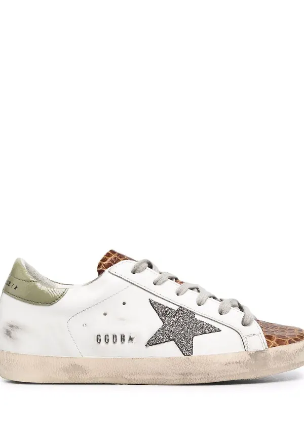 Golden Goose Superstar låga sneakers - Vit
