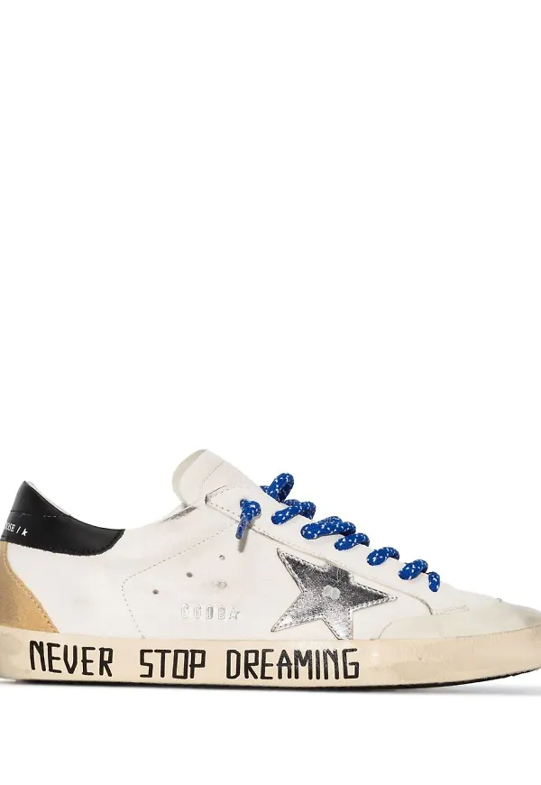 Golden Goose Superstar träningsskor - Vit
