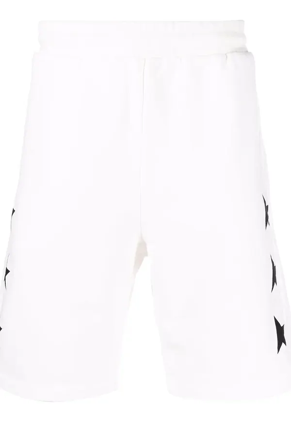 Golden Goose sweatpants med stjärnmotiv - Vit