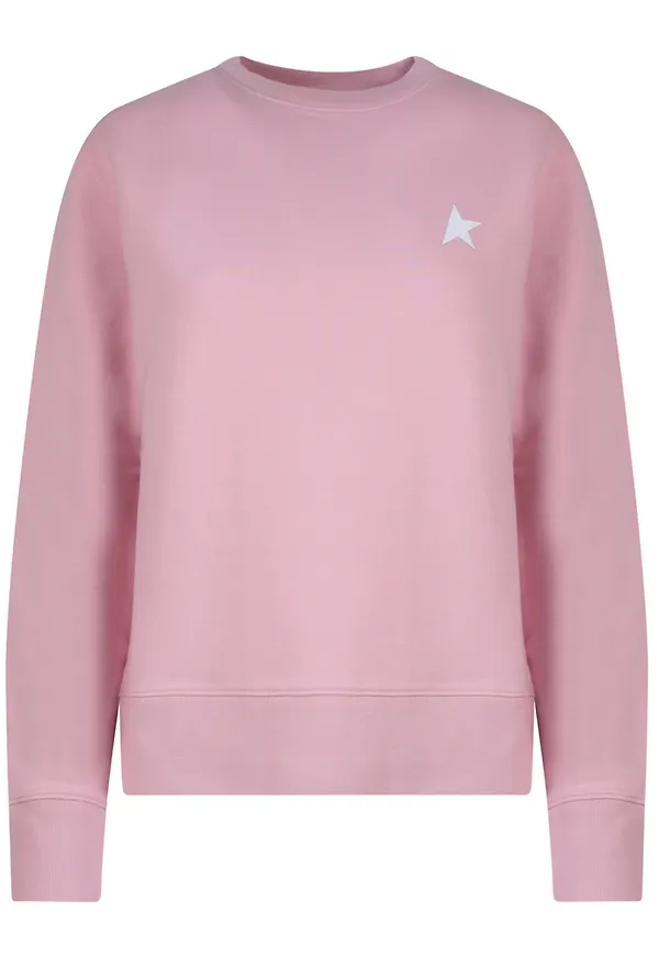 Golden Goose Sweatshirt Gwp01223P000525 Rosa, Dam
