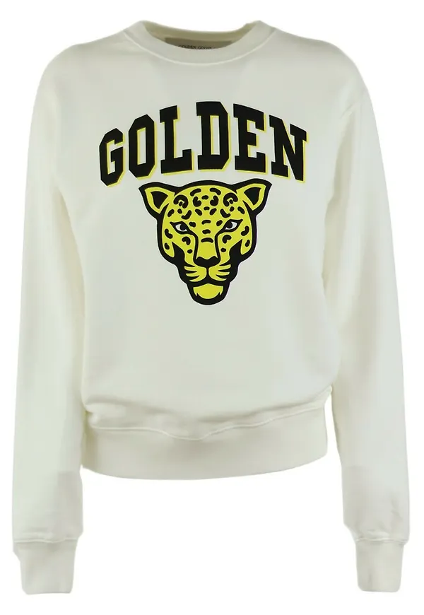 Golden Goose Sweatshirt Vit, Dam