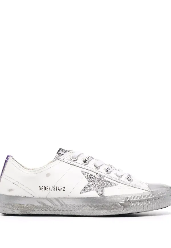 Golden Goose V-STAR2 låga sneakers - Vit