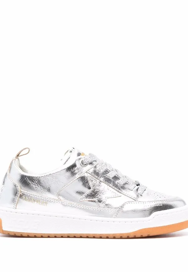 Golden Goose Yeah låga sneakers - Silverfärgad