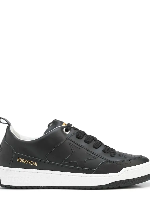 Golden Goose Yeah låga sneakers - Svart