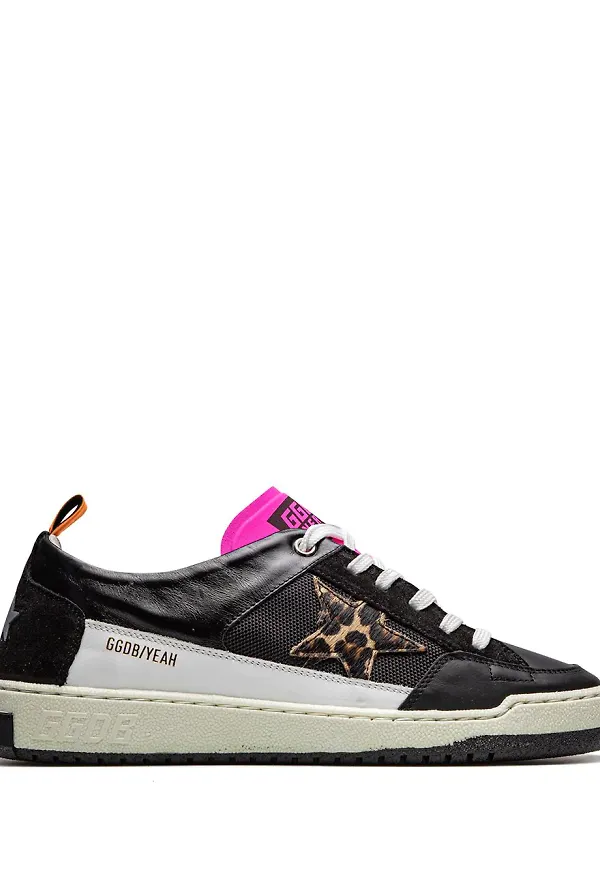Golden Goose Yeah låga sneakers - Svart