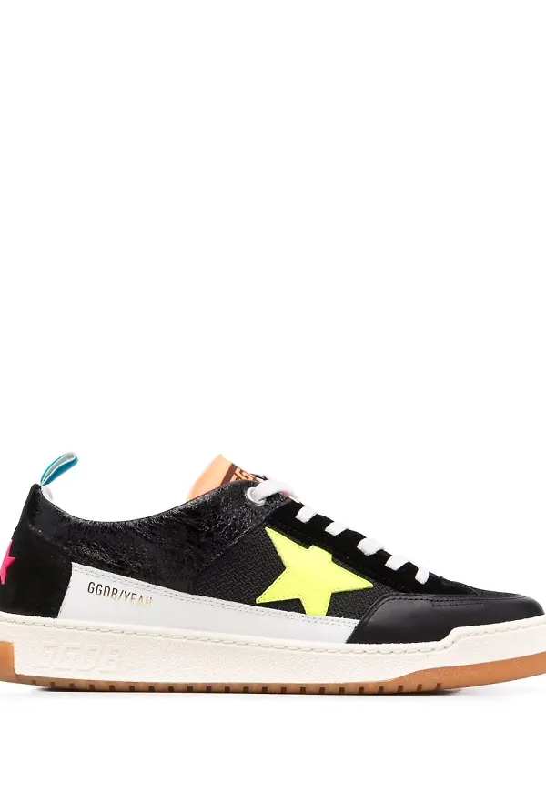 Golden Goose Yeah låga sneakers - Svart