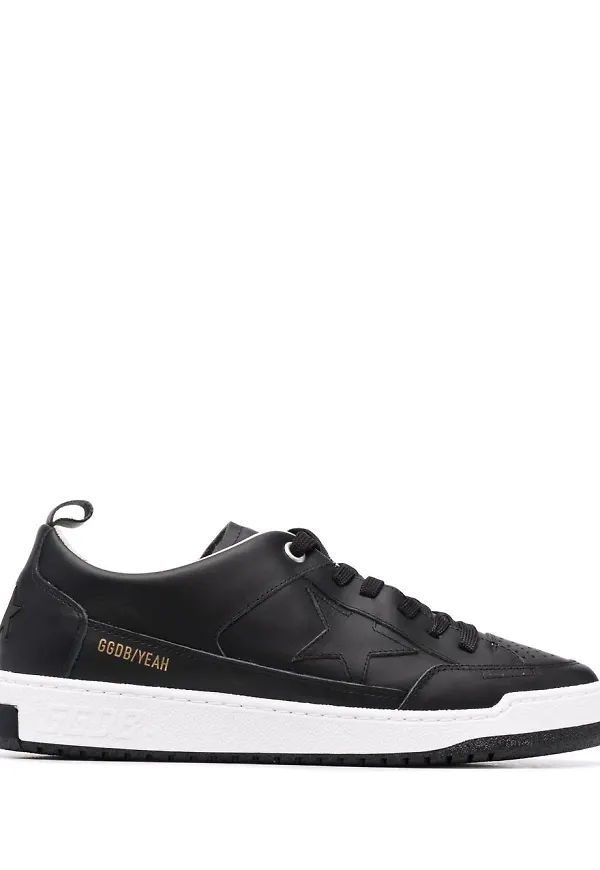 Golden Goose Yeah låga sneakers - Svart