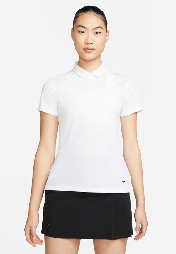 Golfpikétröja Nike Dri-FIT Victory för kvinnor - Vit