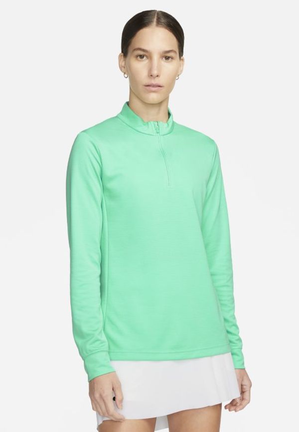 Golftröja Nike Dri-FIT UV Victory med halv dragkedja för kvinnor - Grön