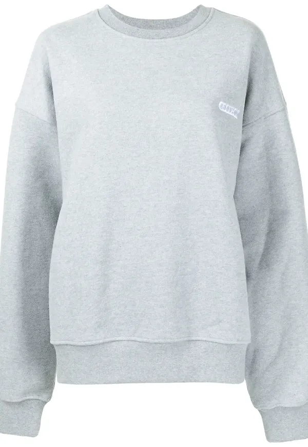 GoodBoy sweatshirt med logotyp - Grå
