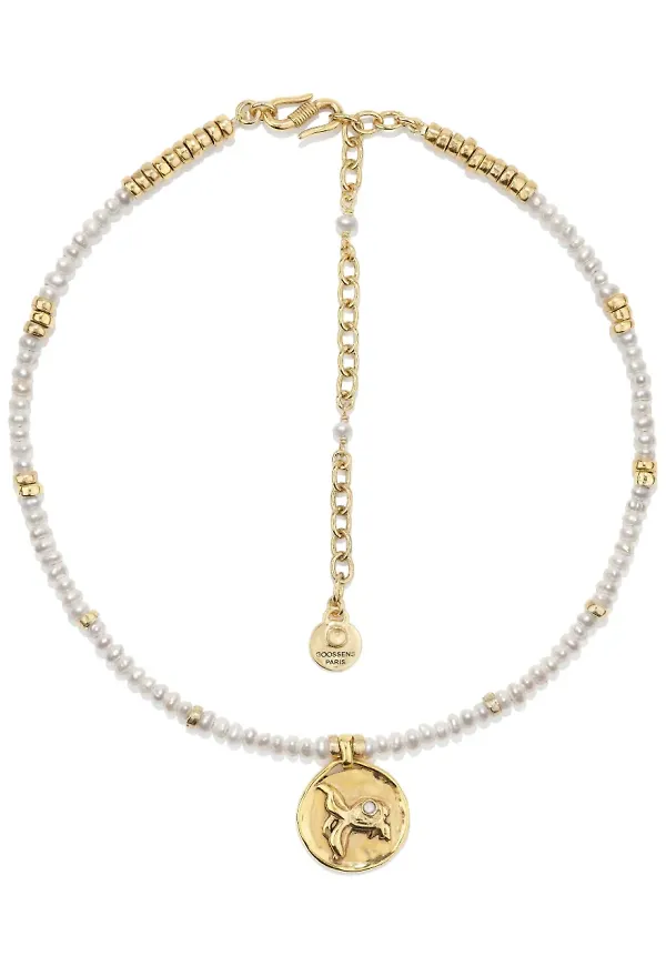 Goossens Astro Pisces halsband - Guldfärgad
