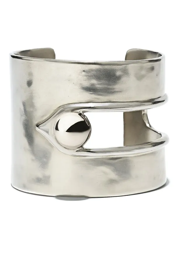Goossens Boucle armband - Silverfärgad