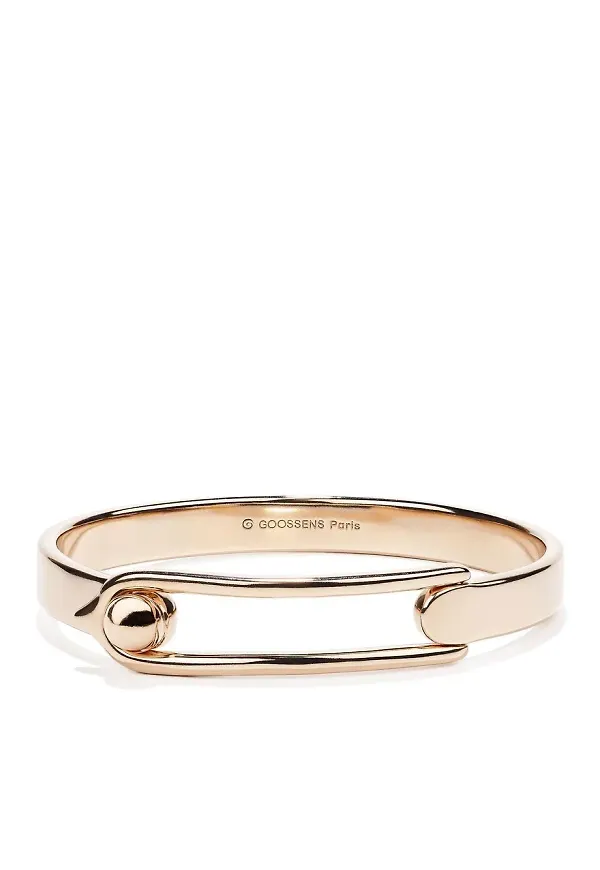 Goossens Boucle graverat armband - Rosa