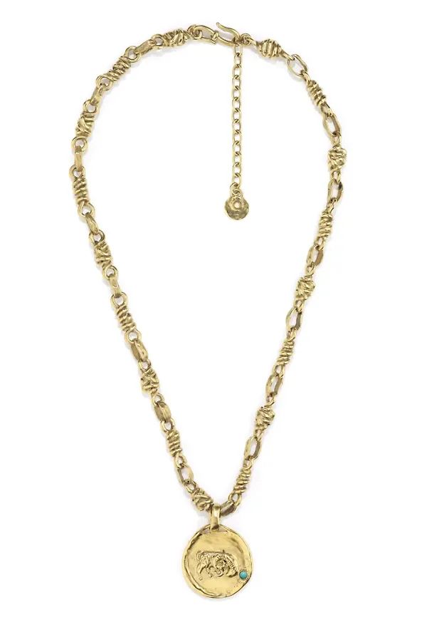 Goossens Talisman Aries halsband - Guldfärgad