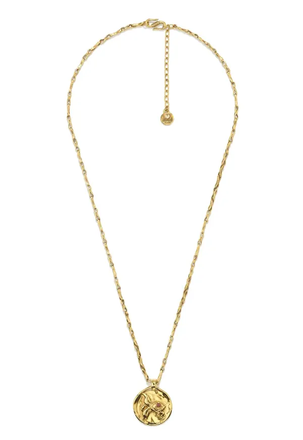 Goossens Talisman Astro Pisces halsband - Guldfärgad