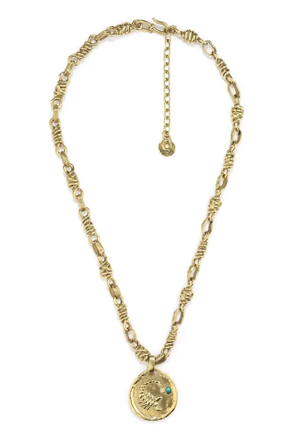 Goossens Talisman Leo halsband - Guldfärgad
