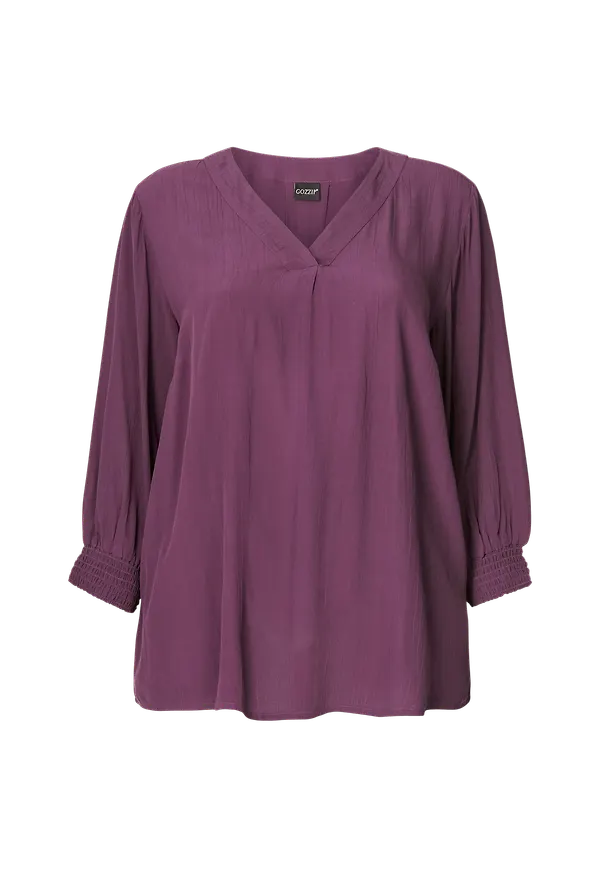 Gozzip - Blus Beth Blouse - Lila