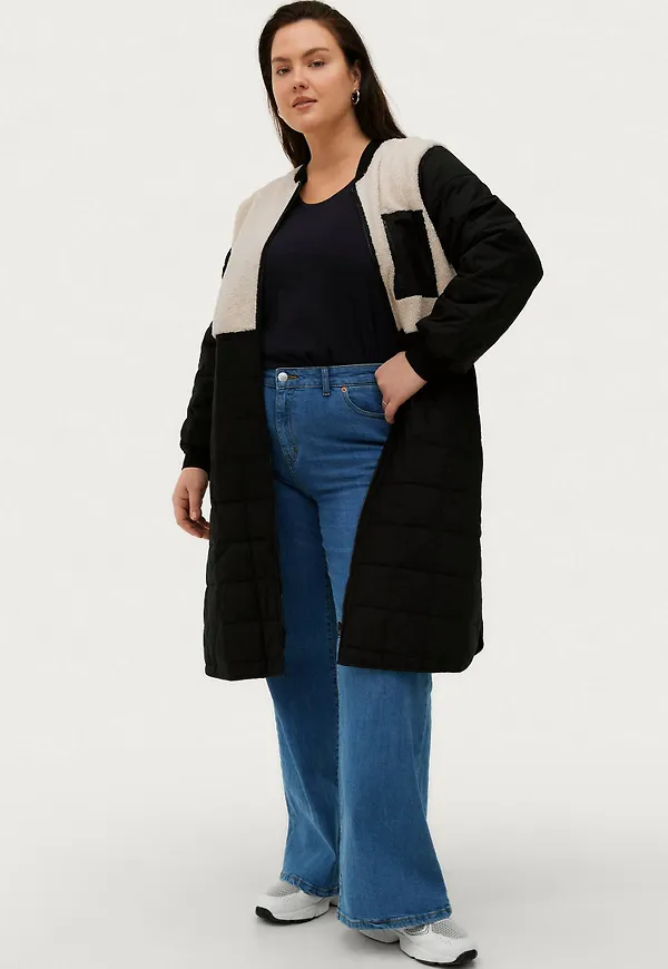 Gozzip - Kappa Berta Long Jacket - Svart