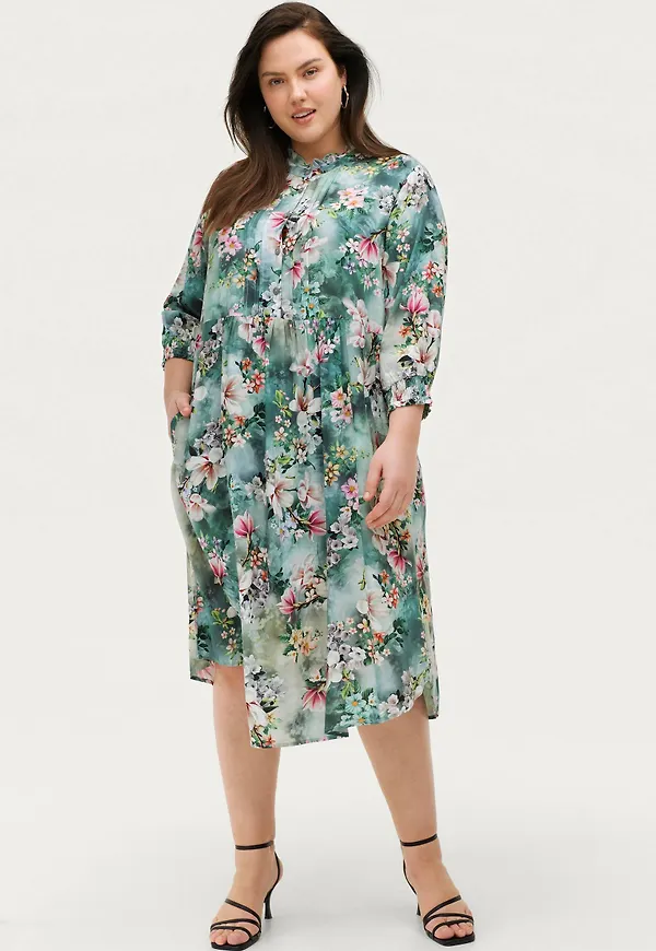 Gozzip - Klänning Conni Dress - Grön