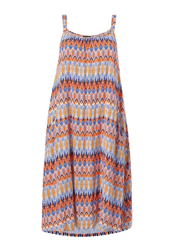 Gozzip - Klänning Olga Long Strop Dress - Multi