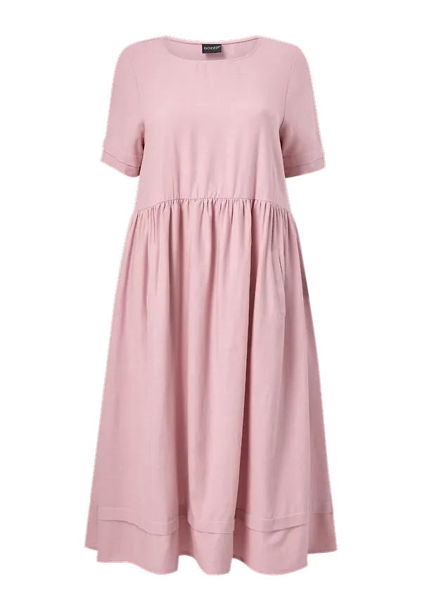 Gozzip - Maxiklänning Yasemin Dress - Rosa