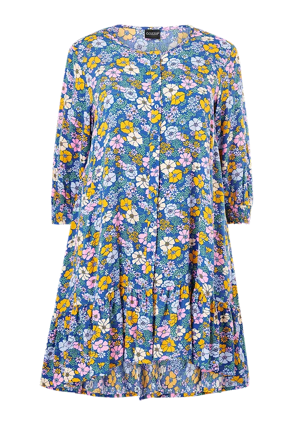 Gozzip - Tunika Alina Tunic - Blå - 46/48