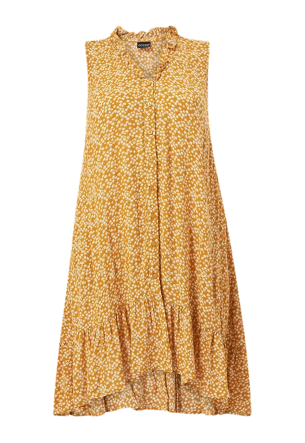 Gozzip - Tunika Henriette Tunic - Gul