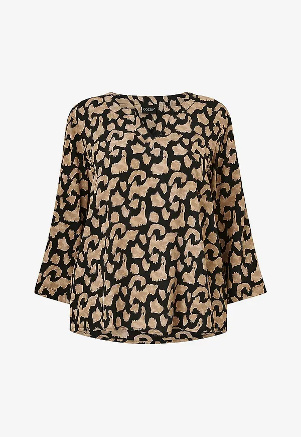 Gozzip - Blus Galva Blouse - Svart