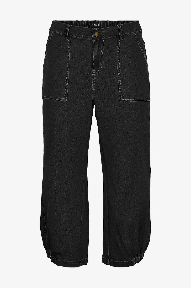 Gozzip - Jeans Clara Baggy pants - Svart