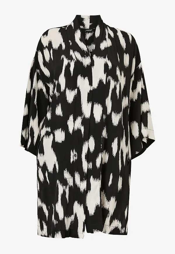 Gozzip - Kimono gDortie Cardigan - Svart