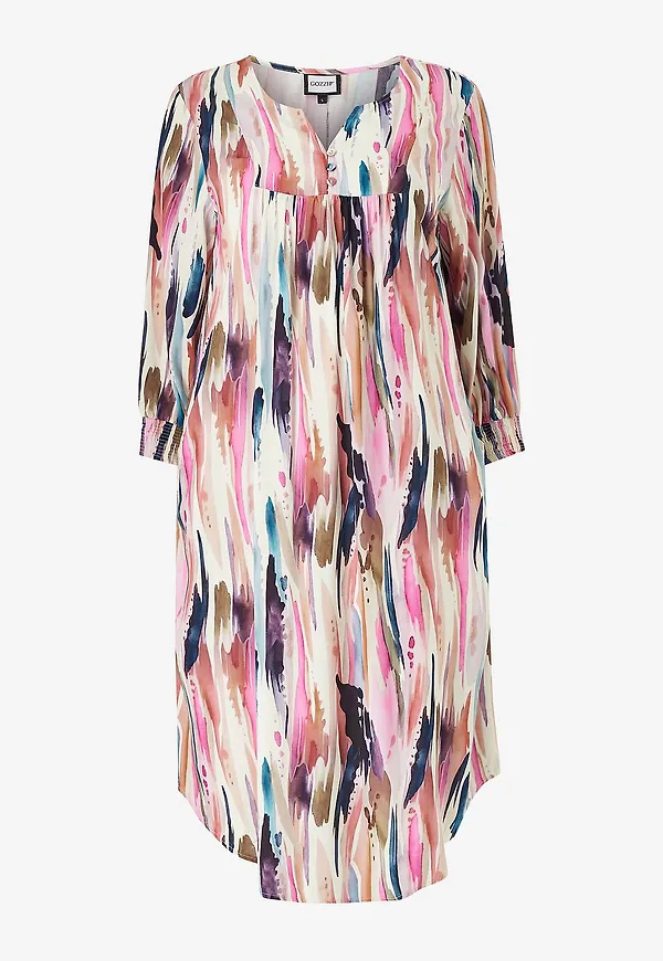 Gozzip - Klänning gAlice Dress - Flerfärgad