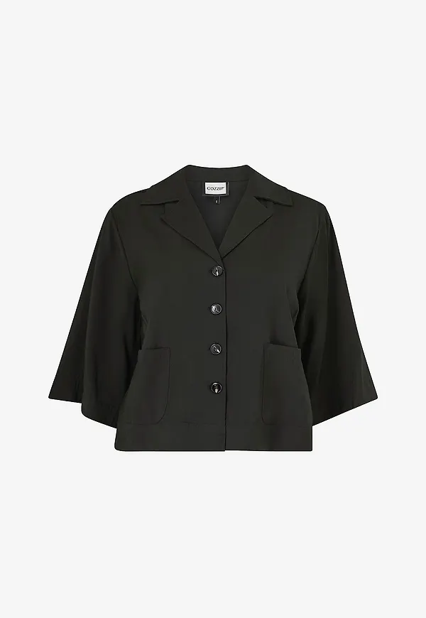 Gozzip - Skjortjacka gFarzana Shirt-jacket - Svart