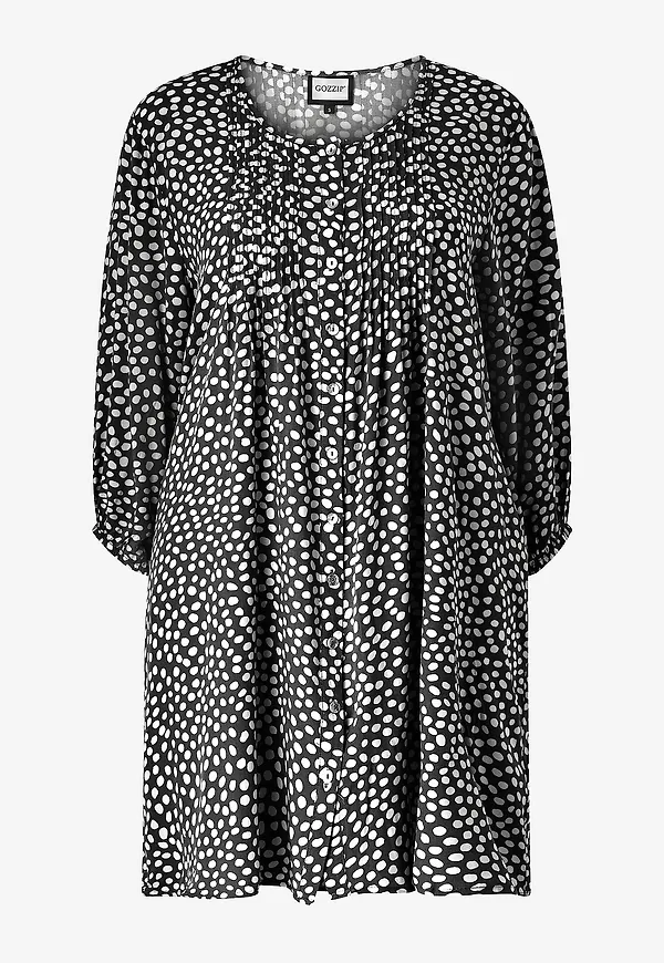 Gozzip - Skjortklänning gJohanne Shirt Tunic - Svart