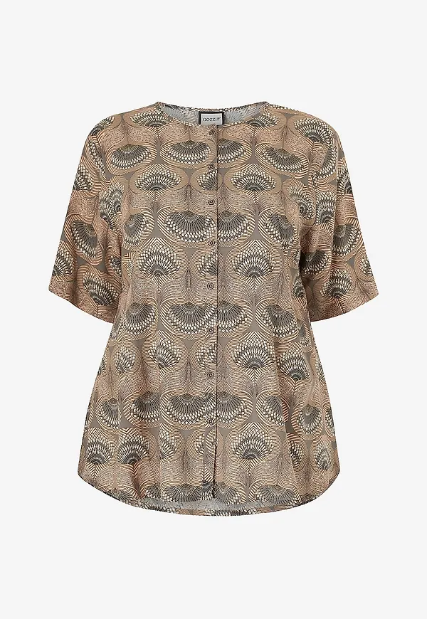 Gozzip - Topp gKirse Blouse - Brun