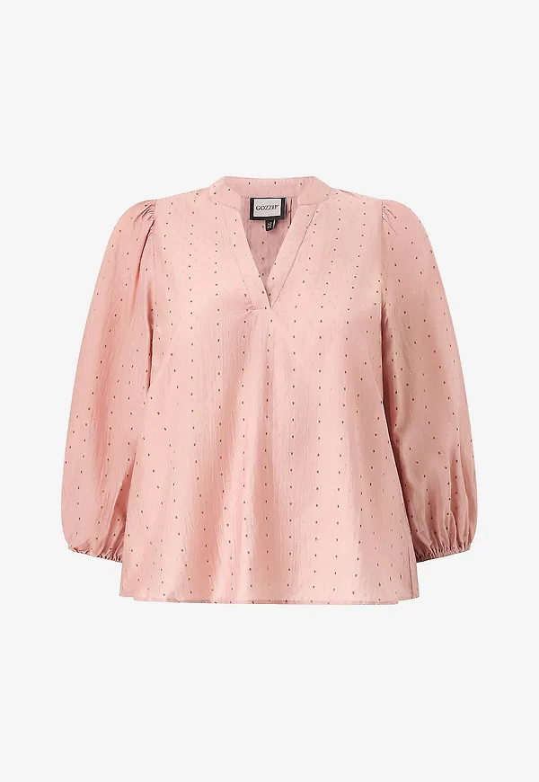 Gozzip - Blus GAmaris Blouse - Rosa