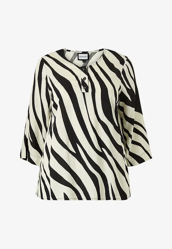Gozzip - Blus Gjudy Blouse - Svart