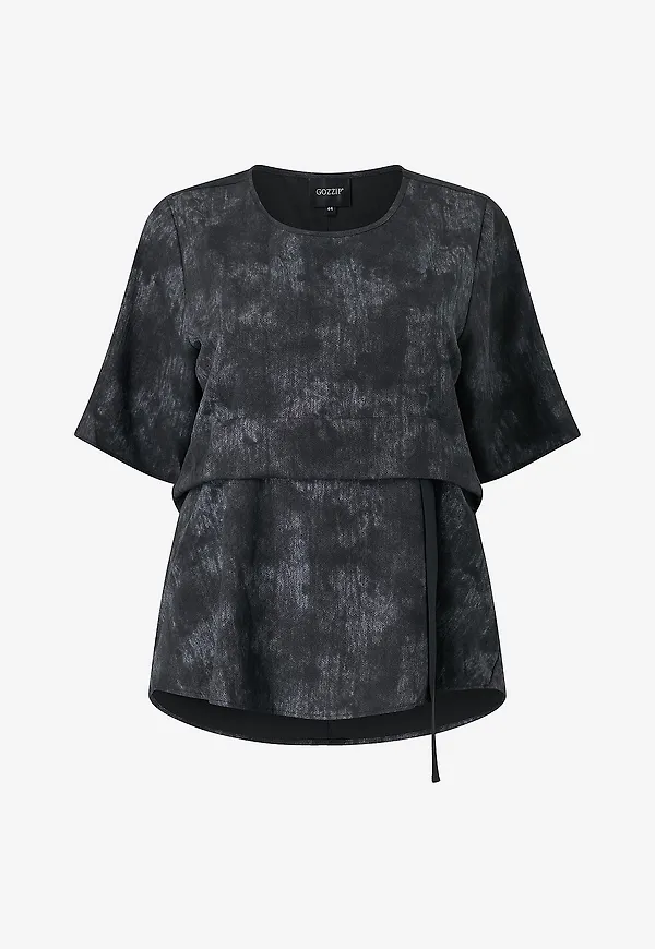 Gozzip - Blus GJuliette Blouse - Svart