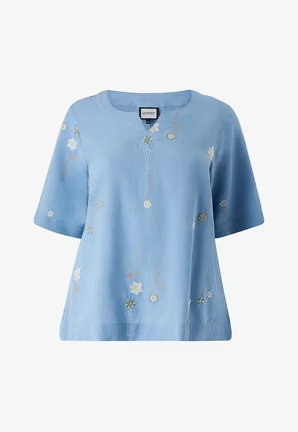 Gozzip - Topp gdAnniella Blouse - Blå