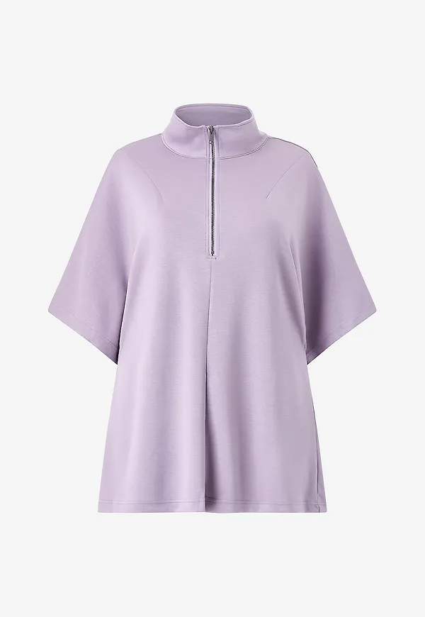 Gozzip - Tunika GEdit Tunic with zipper - Lila