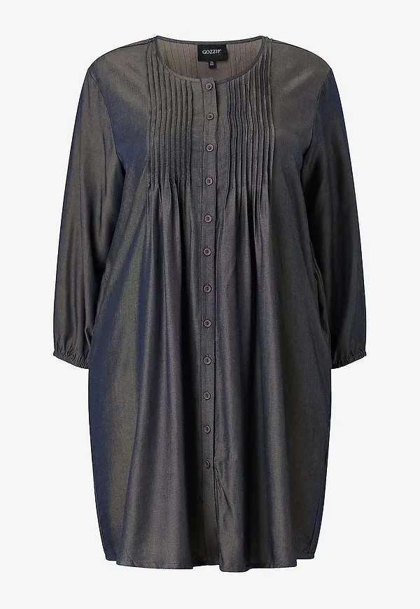 Gozzip - Tunika GJohanne Shirt Tunic - Grå