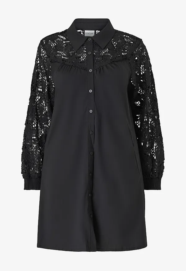 Gozzip - Tunika gSusanna Shirt Tunic - Svart