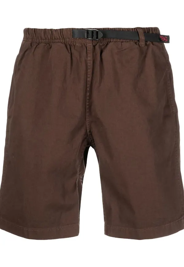 Gramicci shorts med spänne - Brun