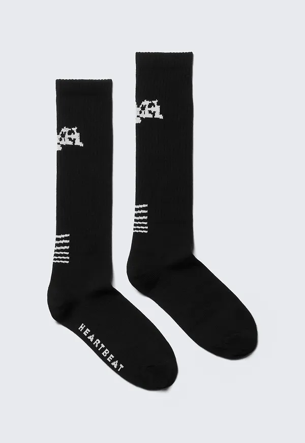 Graphic Knee-High Socks
